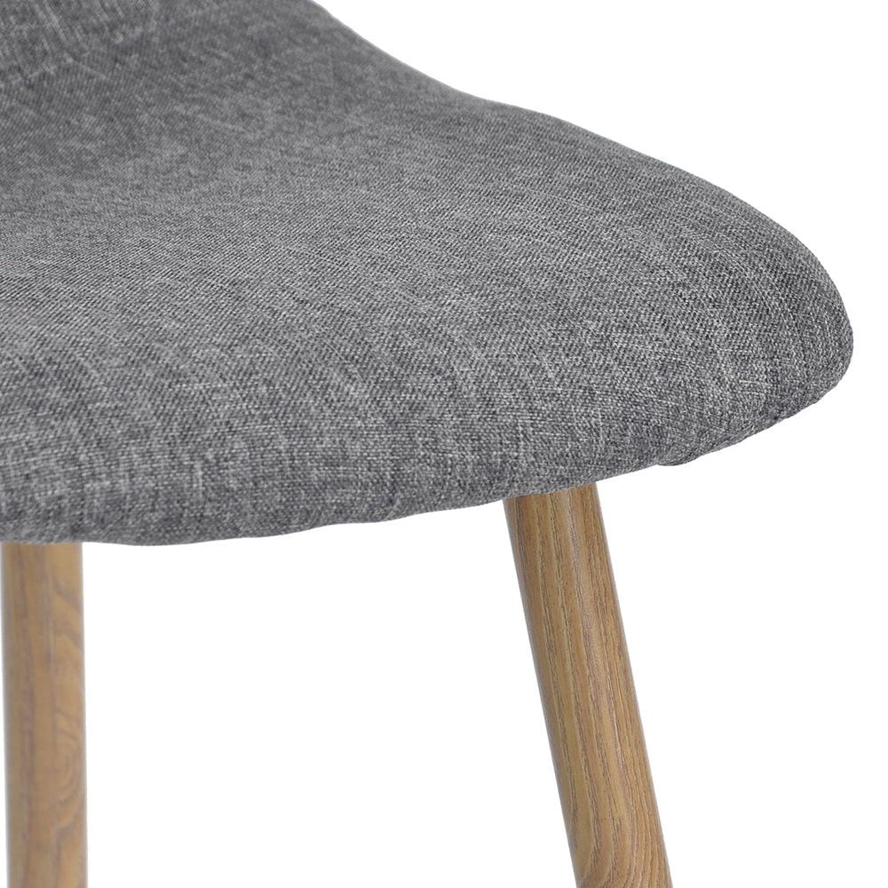 Charlton Fabric Dining Chair, Grey