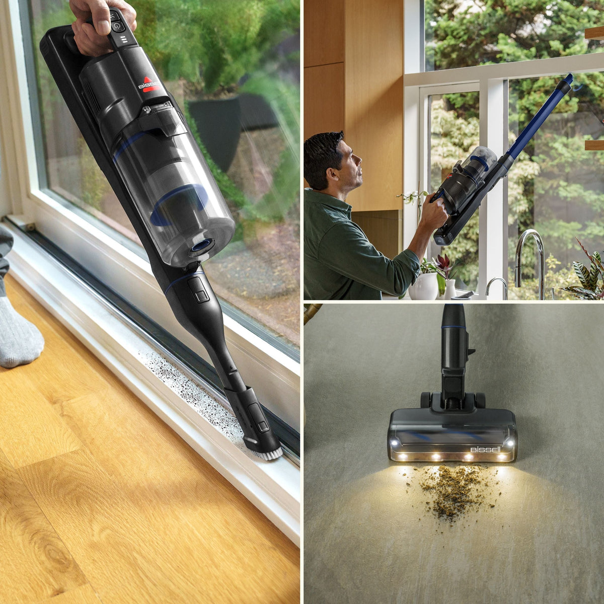 PowerLifter FurFinder Cordless Self-Standing Stick Vacuum