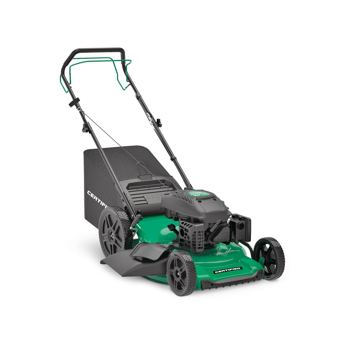 174cc 3-in-1 Gas Engine RWD Walk Behind Self-Propelled Lawn Mower, 22-in