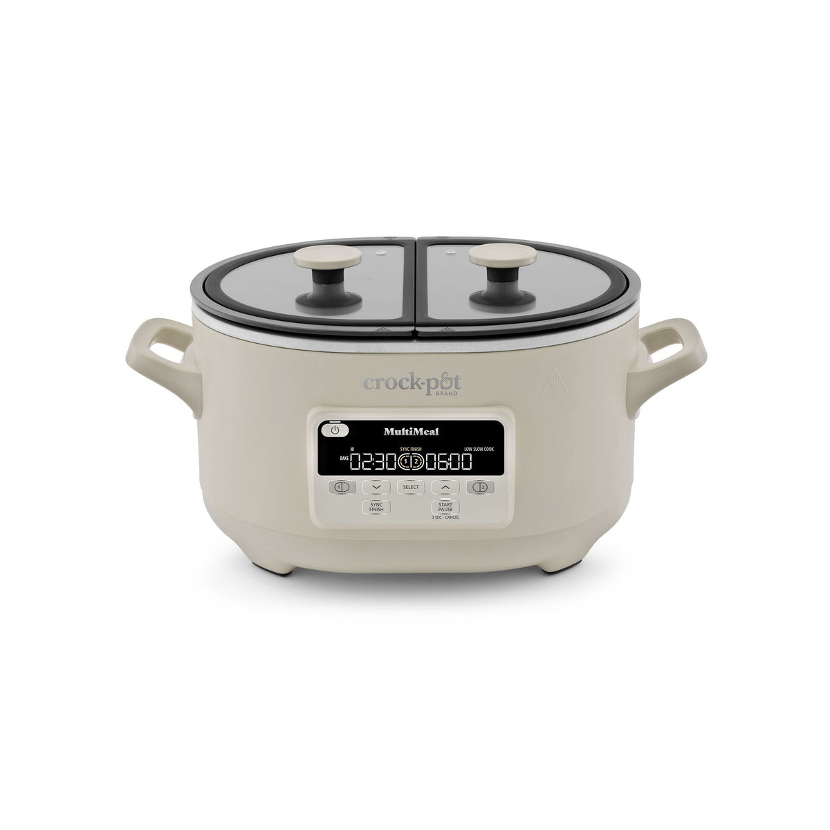 Crockpot Ceramic-Coated Multi-Meal Slow Cooker, 3.7-qt