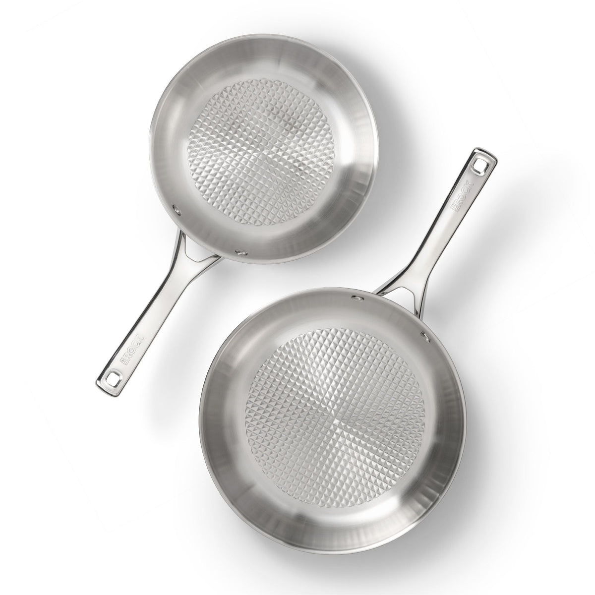 The Rock Performance Stainless Steel Pans, 2-pk