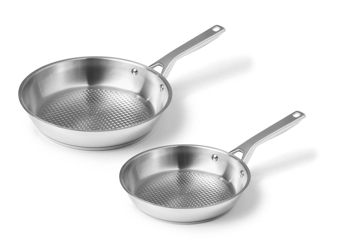 The Rock Performance Stainless Steel Pans, 2-pk
