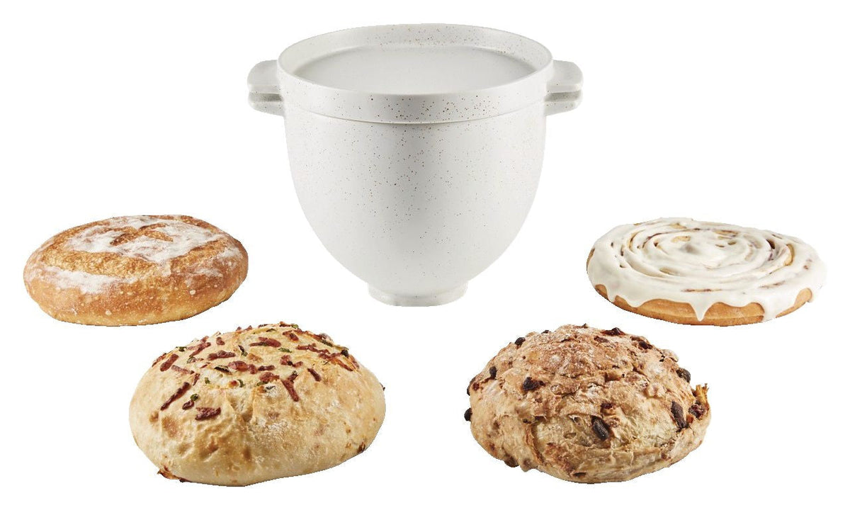 Bread Bowl Stand Mixer Attachment, Pairs with 4.5 & 5 Quart Tilt-Head Stand Mixers