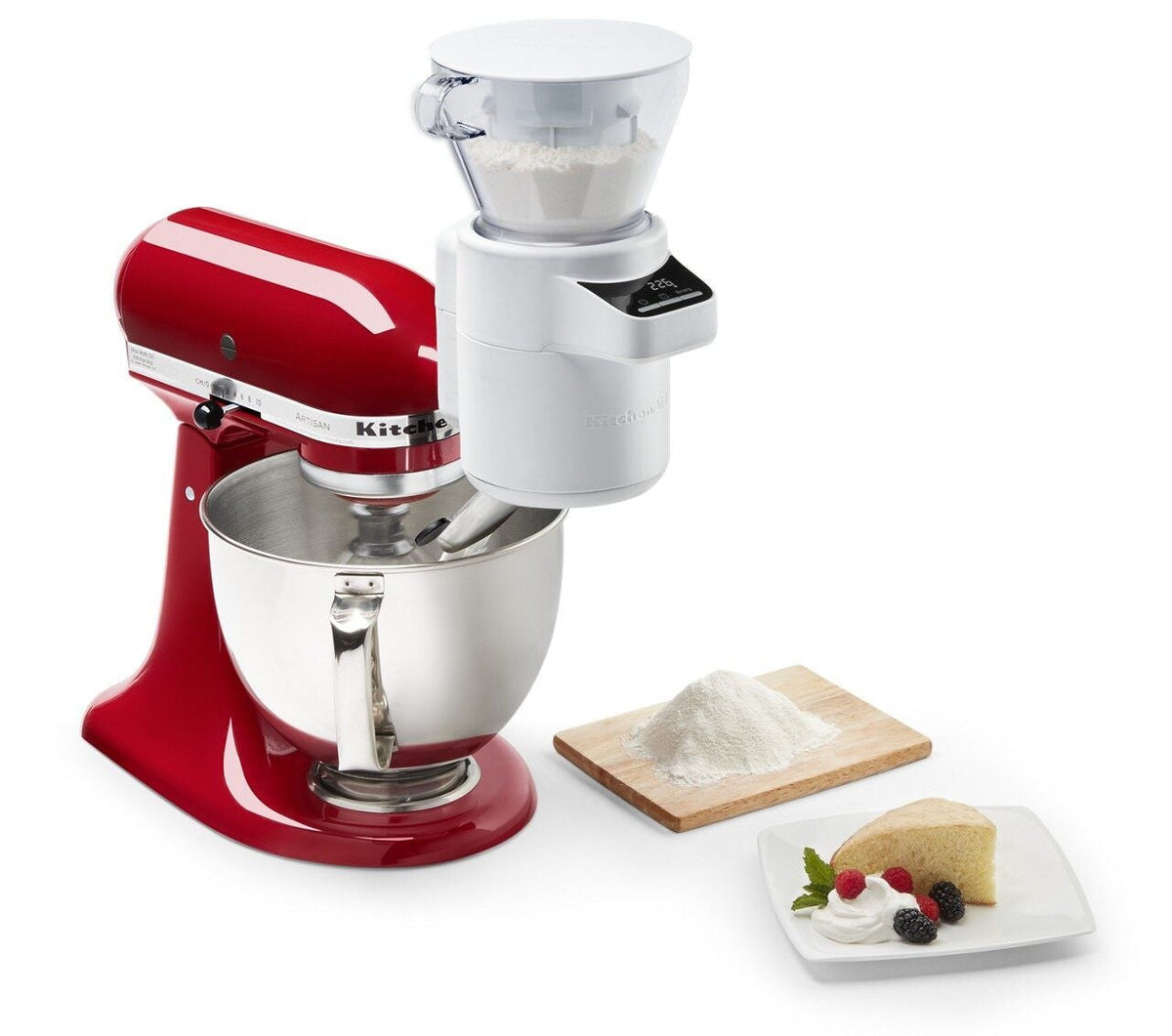 Sifter & Scale Stand Mixer Attachment, 4-Cups