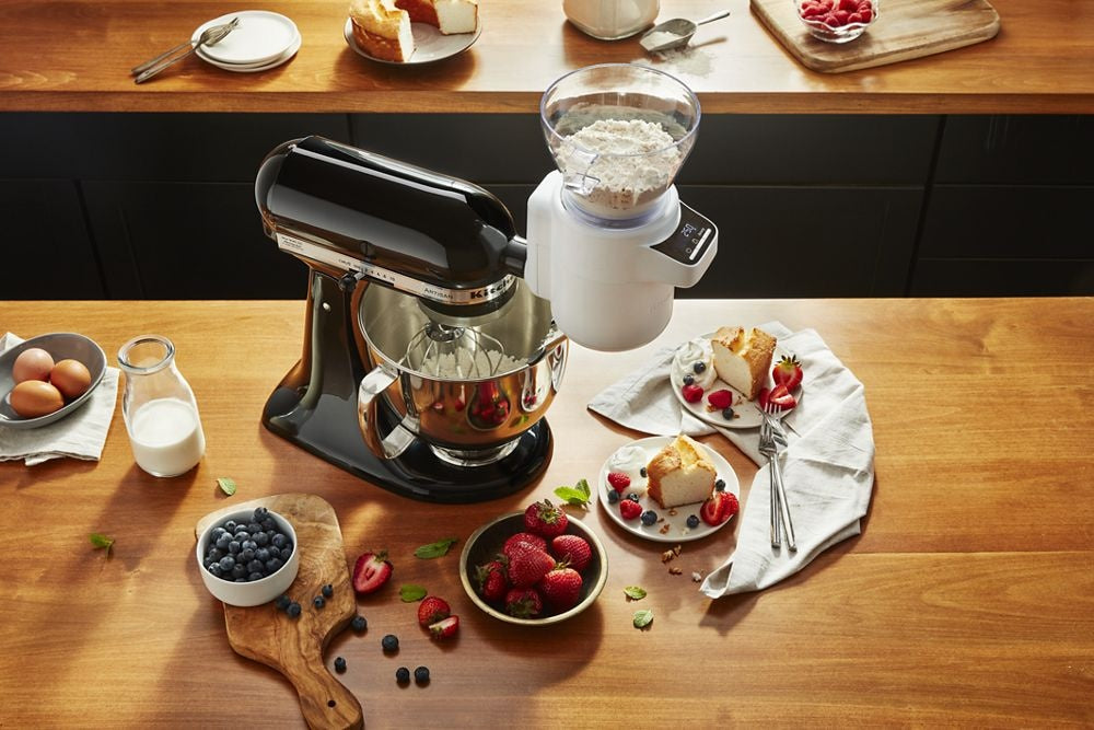 Sifter & Scale Stand Mixer Attachment, 4-Cups