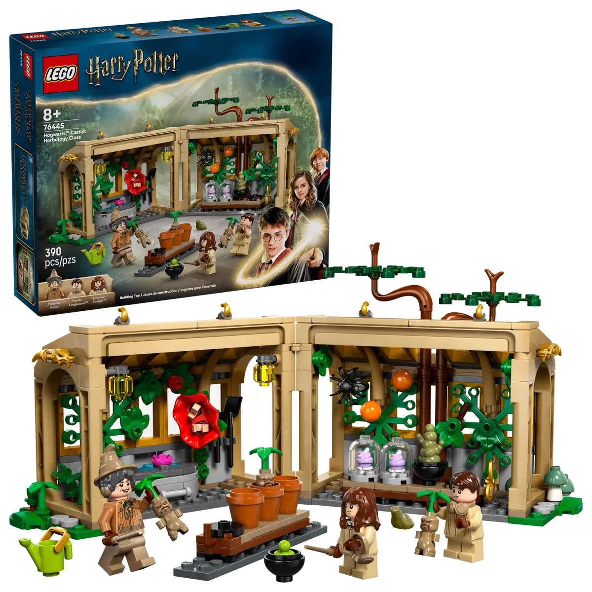 Hogwarts Castle: Herbology Class - 76445, 390-pcs, Ages 8+