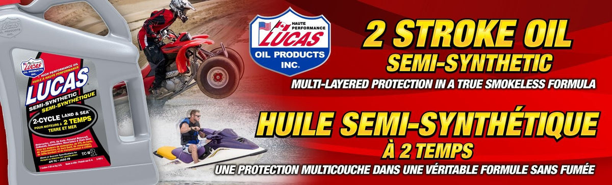 2-Stroke Semi-Synthetic Land & Sea Oil, 3.87-L
