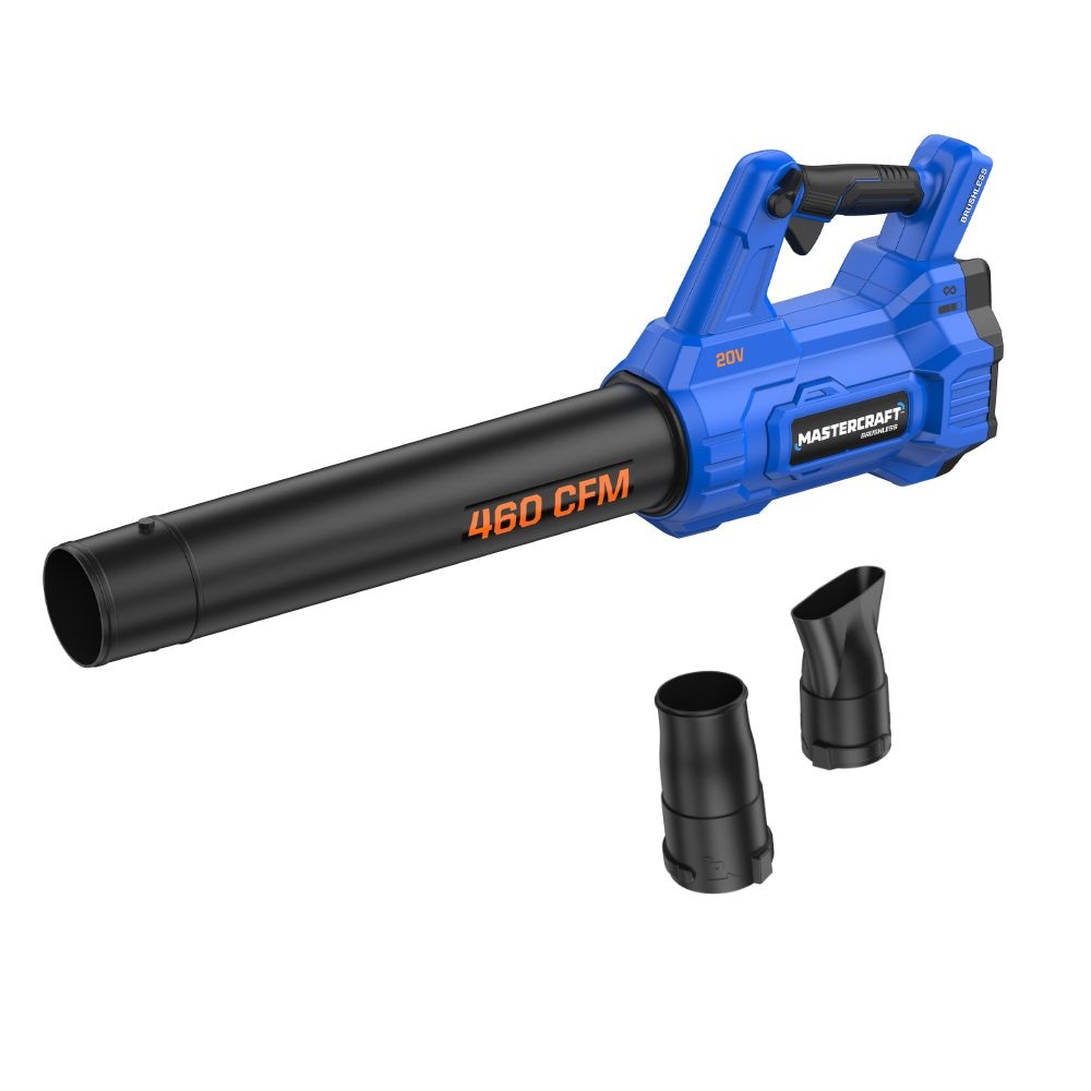 20V Cordless 460 CFM Brushless Leaf Blower, Tool Only, Compatible