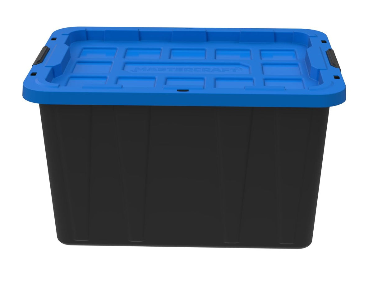 Heavy-Duty Easy Grip Latching Tote, 102.3-L