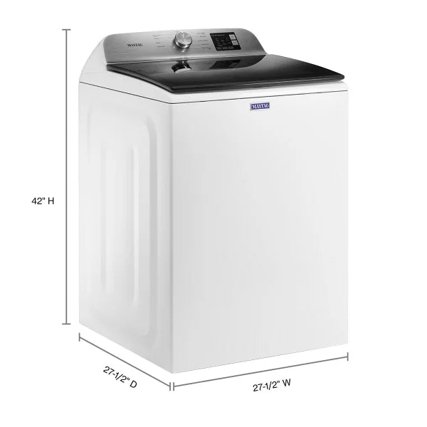 Maytag 5.5 cu ft. White Top Load Washer with Deep Fill option
