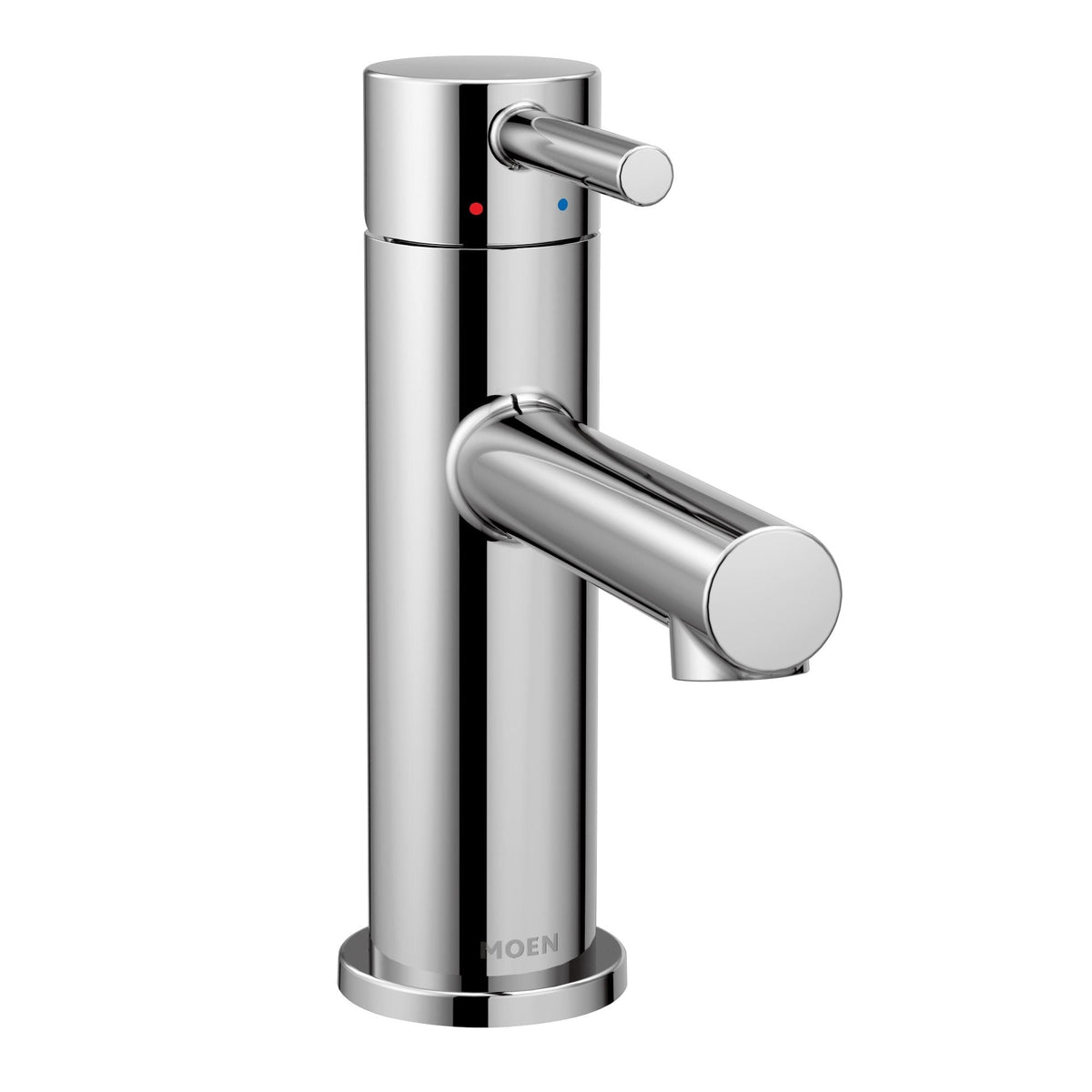 Align Single Handle High Arc Single Hole Bathroom Sink Faucet, Chrome