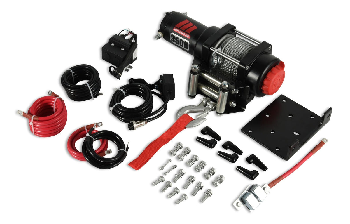 Steel ATV Winch, 3500-lb