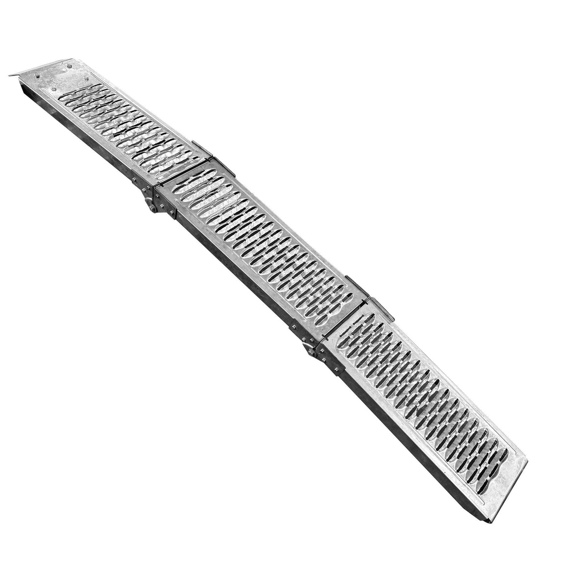Tri-Fold Steel Loading Ramps, 72-in, 1000-lbs, 1-Pair