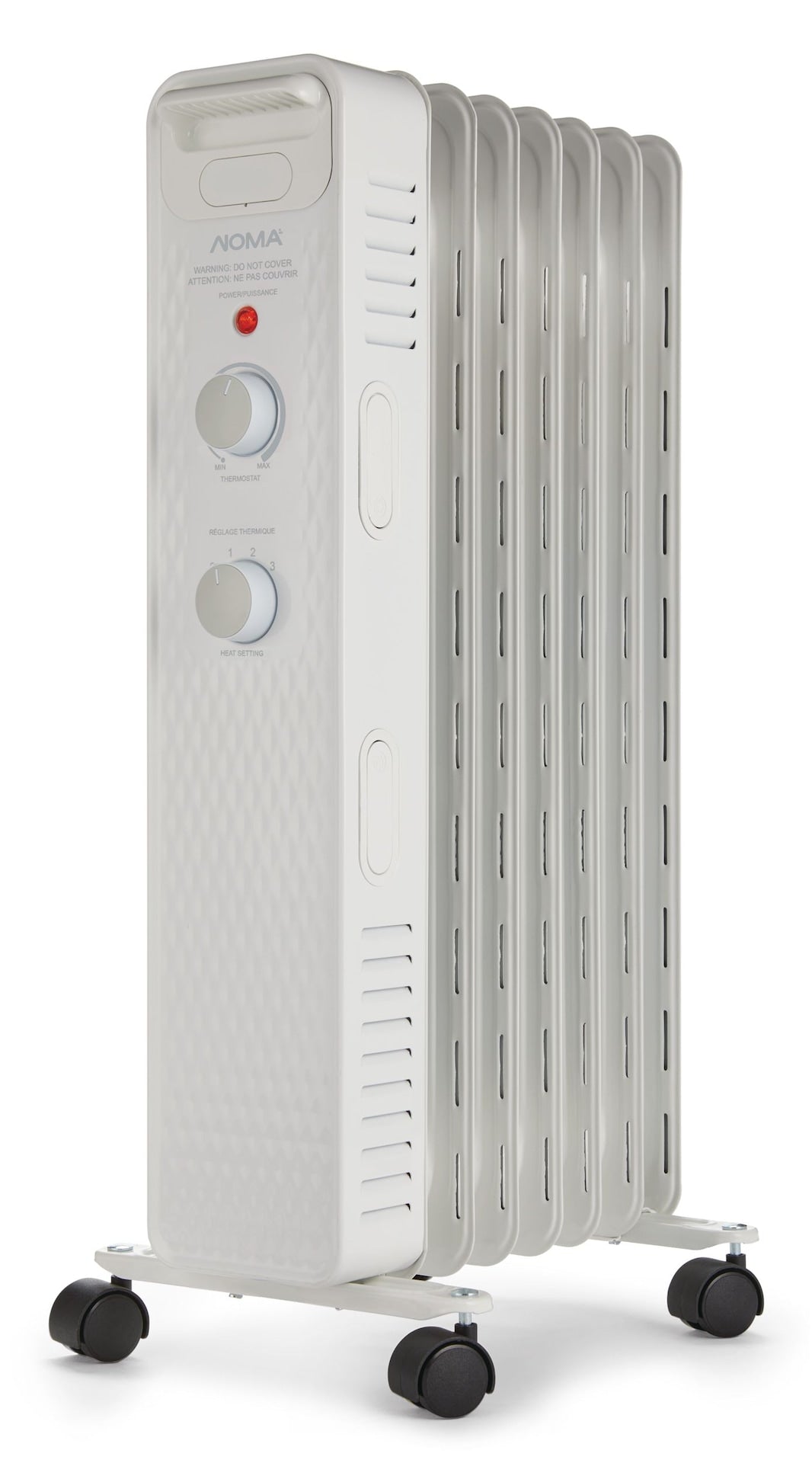 3-Setting Mechanical Oil Filled Radiator with Adjustable Thermostat