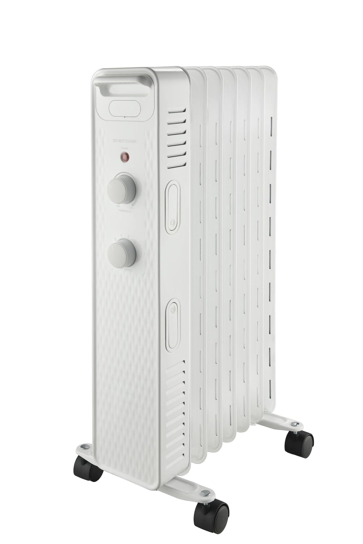 3-Setting Mechanical Oil Filled Radiator with Adjustable Thermostat