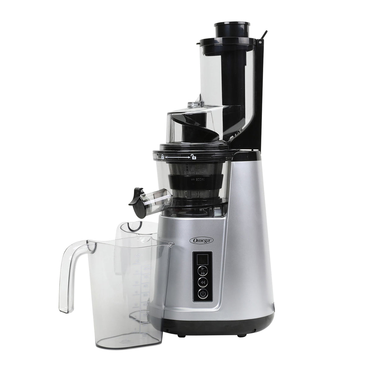 Wide Mouth Cold Press Slow Juicer with Anti-Clog