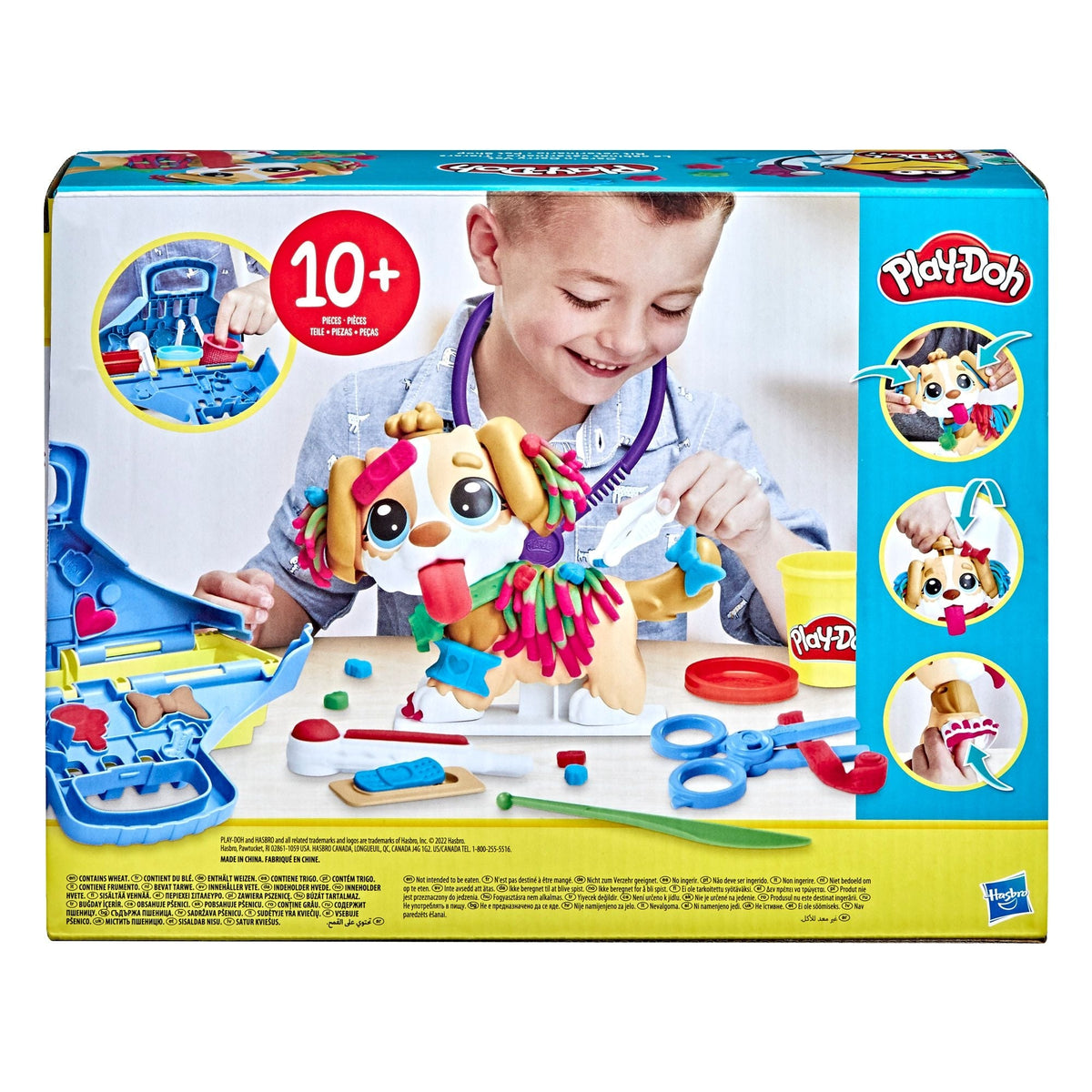 Care N' Carry Vet Playset, With Compound Cans, Non-Toxic, 10 oz, 5-pc, Ages 3+