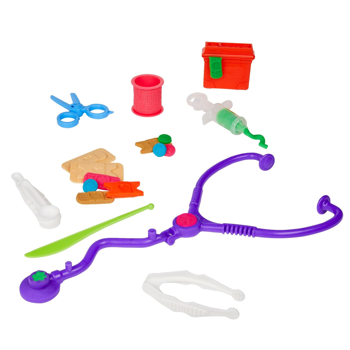 Care N' Carry Vet Playset, With Compound Cans, Non-Toxic, 10 oz, 5-pc, Ages 3+