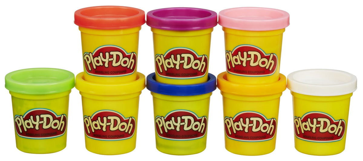 Rainbow 8 Colour Starter Pack Molding Material For Toddlers & Kids, Ages 2+