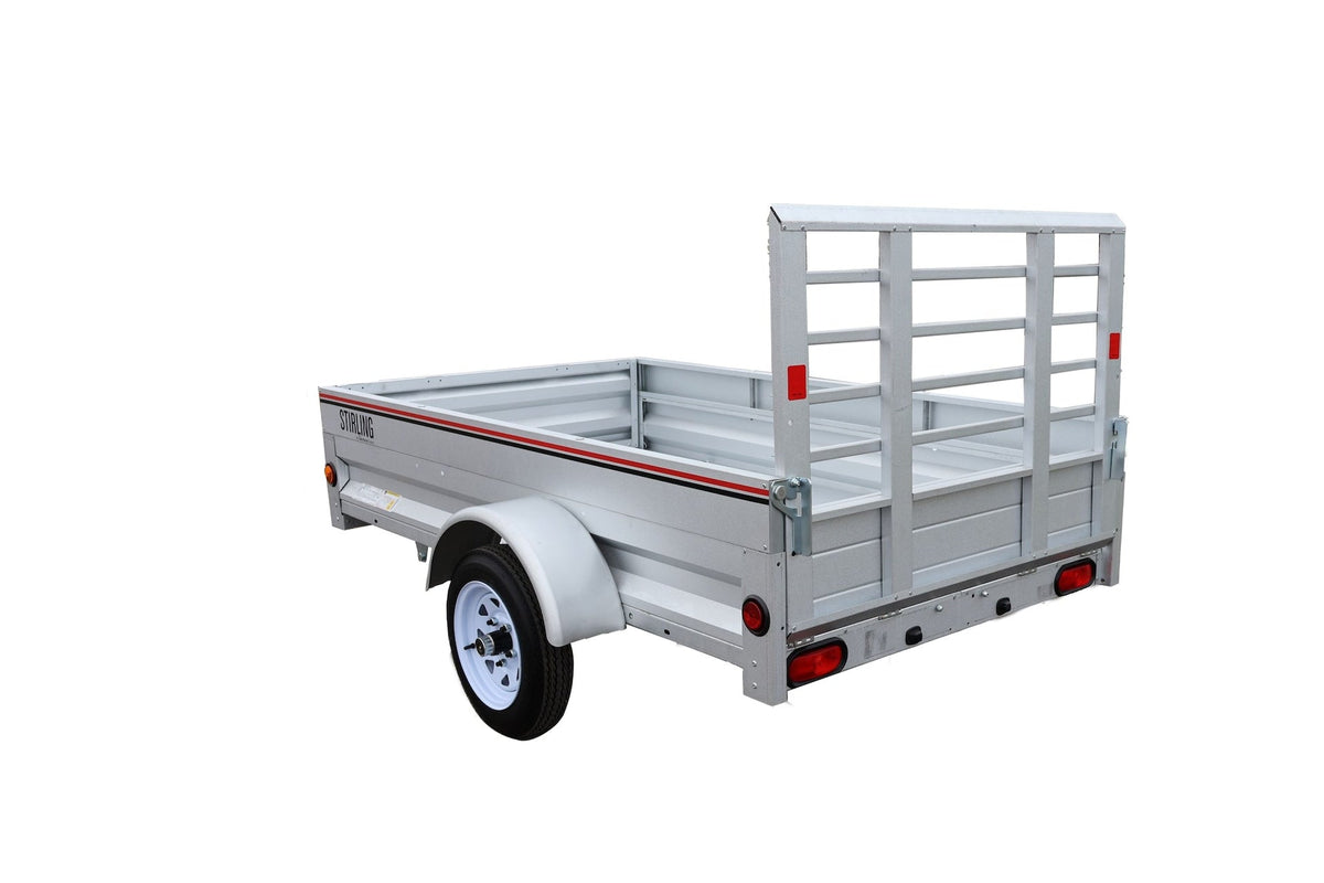 Galvalume Plus Box Trailer, 4-ft x 7-ft