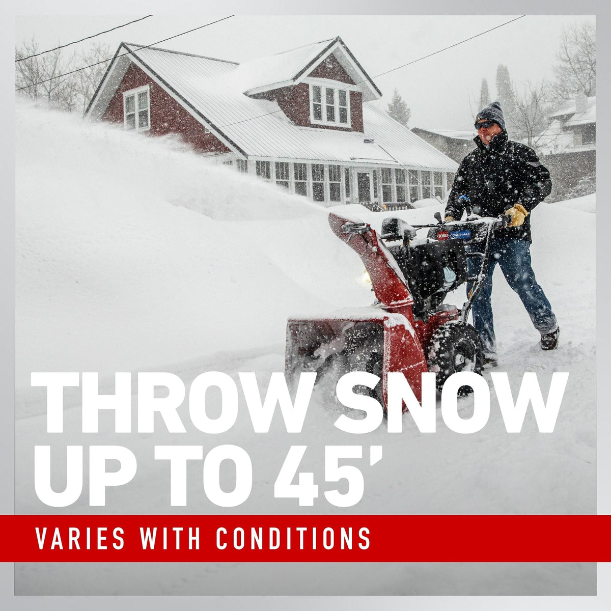 Power Max 724 OE 212cc Two-Stage Gas Snowblower, 24-in