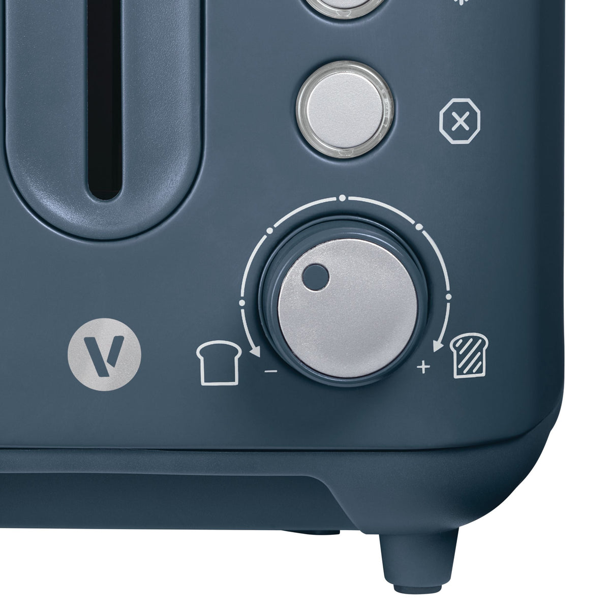 Colour Series 2-Slice Toaster with 3 Settings, Bluefin