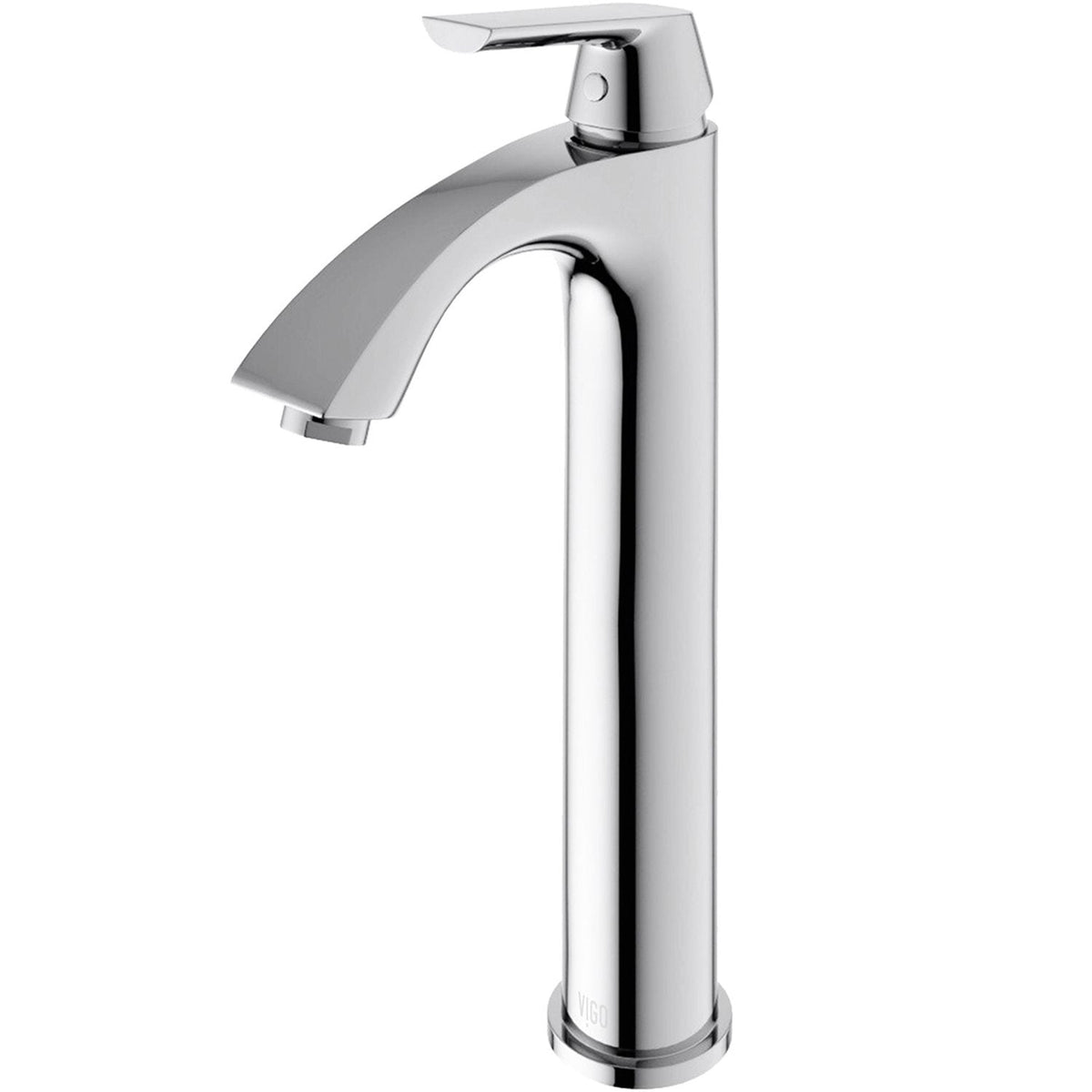 Linus Single Handle Vessel Sink Bathroom Faucet, Chrome