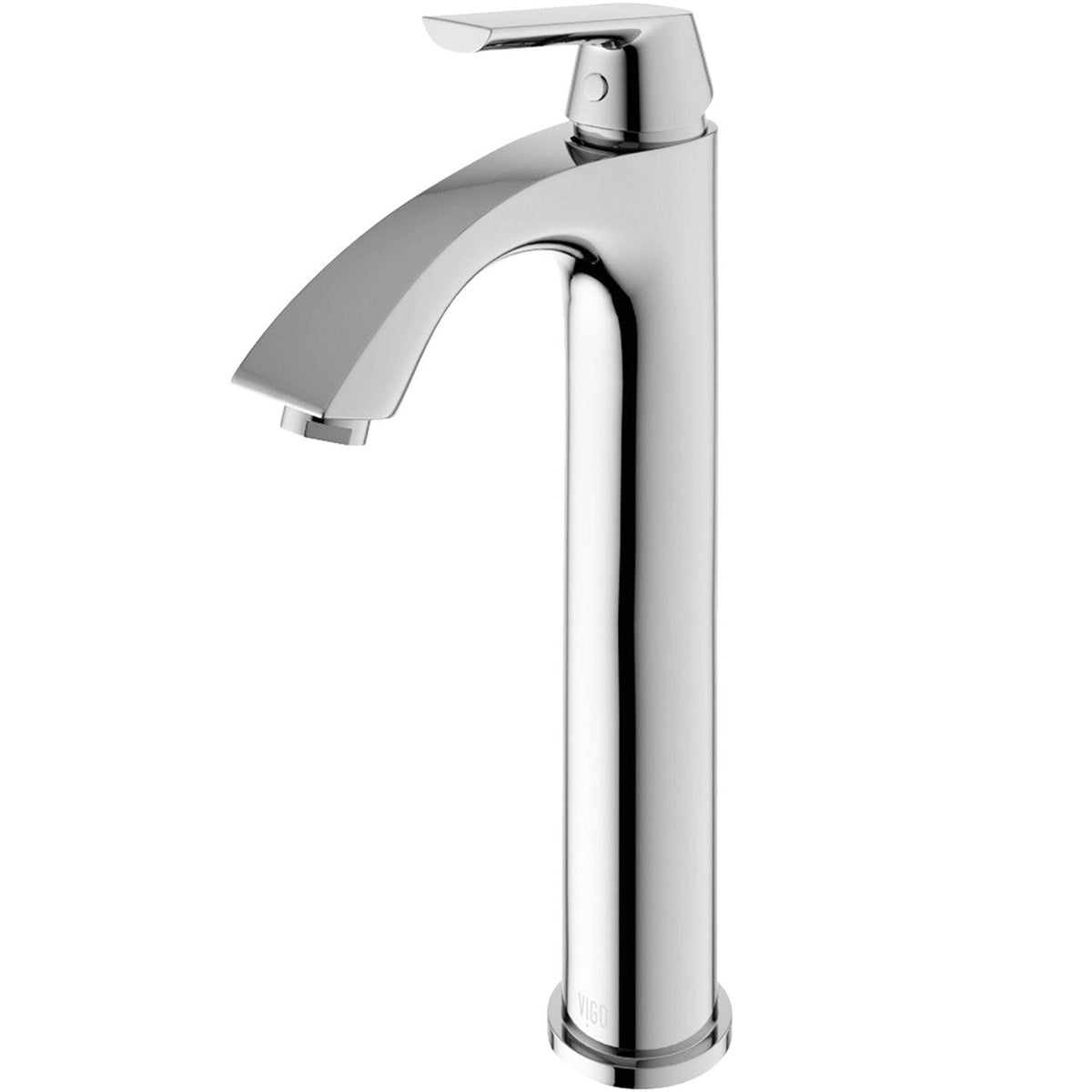 Linus Single Handle Vessel Sink Bathroom Faucet, Chrome