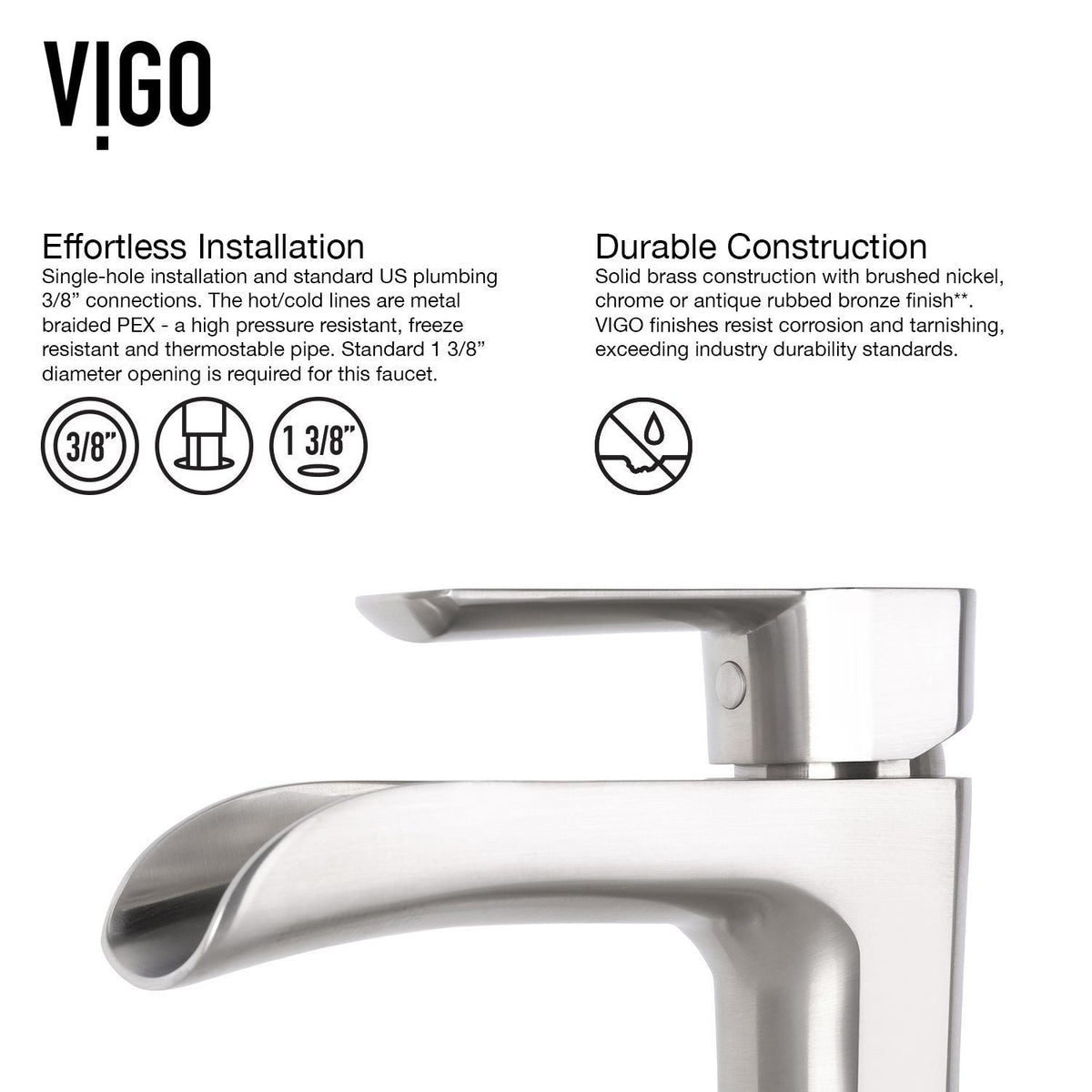 Titanium Glass Slate Grey Bathroom Sink/Basin Set with Niko Faucet and Round Vessel