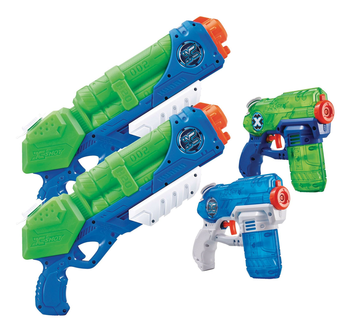 Typhoon Thunder & Stealth Soaker Water Blasters Set, Kids' Toy, Age 5+, 4-pk