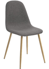 Charlton Fabric Dining Chair, Grey