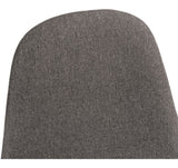 Charlton Fabric Dining Chair, Grey