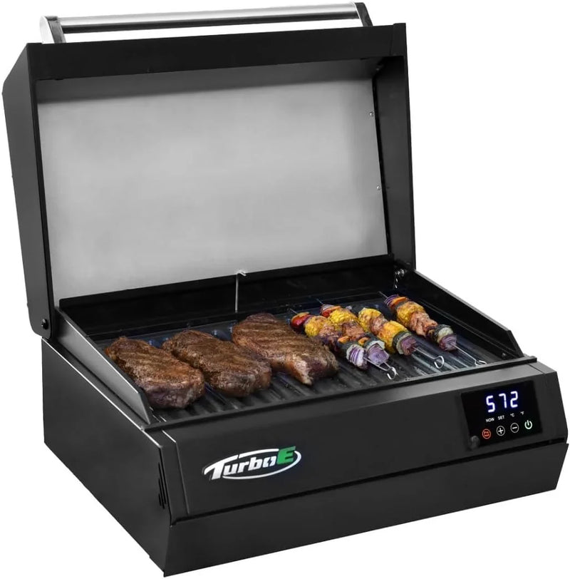 Electric Barbecue Grill | Compact design, quick preheating, digital temperature control | High-power infrared outdoor barbecue and grilling function X587