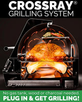 Electric Barbecue Grill | Compact design, quick preheating, digital temperature control | High-power infrared outdoor barbecue and grilling function
