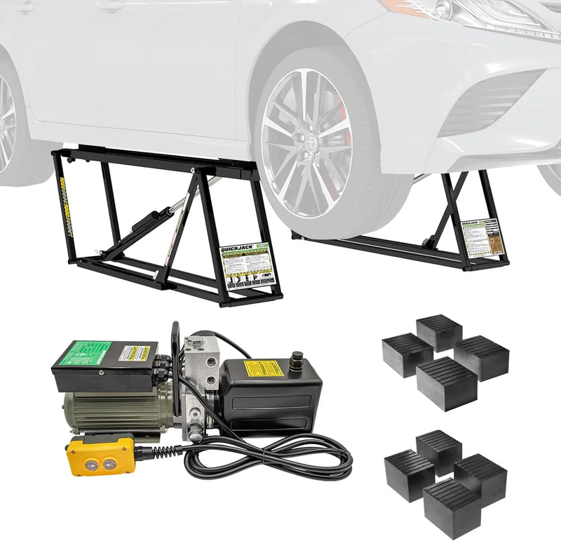 5000TL Portable Car Lift – ALI Certified 5,000 lb Capacity with 110V Power Unit, Compact Alternative to a 2-Post Car Lift for Garage, Home Mechanics, DIY Auto Repair, or Shop Use P6147