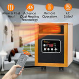 Dr Infrared Heater Portable Space Heater, Original, 1500-Watt, Cherry (Pack of 1)