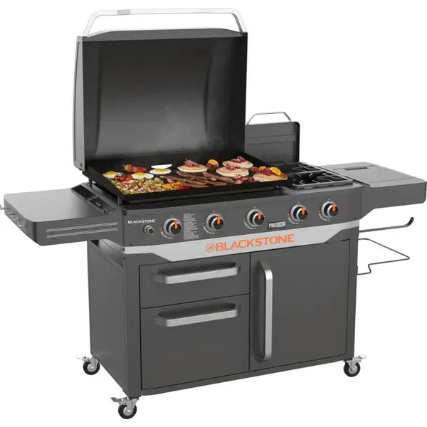5 Burner 28" Propane Griddle with Range Top Q364