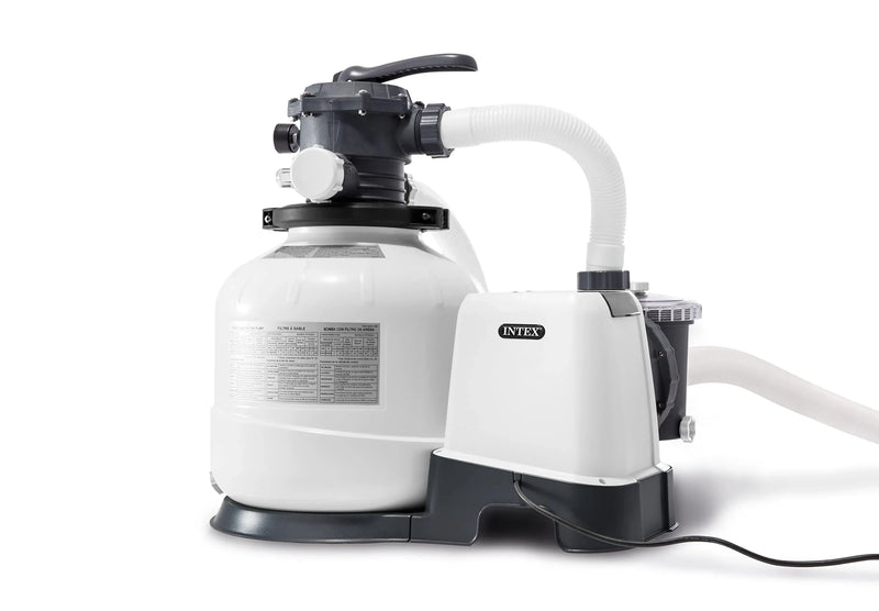 26651EG SX3000 Krystal Clear Sand Filter Pump for Above Ground Pools, 16in, Light gray S8123