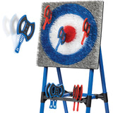 Deluxe Steel Frame Axe Throw Target Game Set