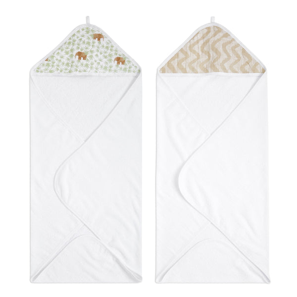 Tanzania Hooded Towels, 2-pk I6542