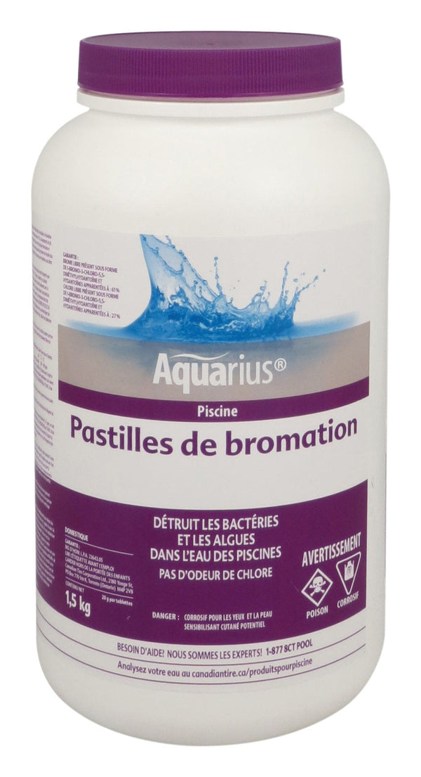 Pool Bromine Tablet, 1.5-kg F8607