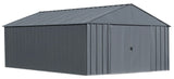 Classic 12x17-ft Charcoal Corrosion-Resistant Metal Shed