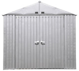 Elite 8x6-ft Corrosion-Resistant Steel Storage Shed