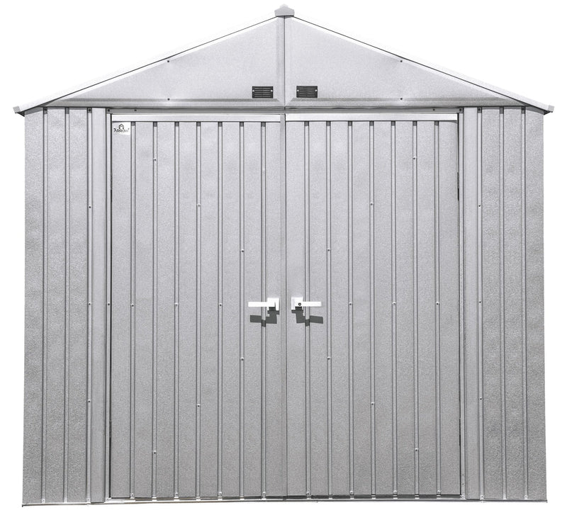 8x6-ft Corrosion-Resistant Steel Storage Shed A1024