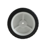 Plastic Lawn Mower Replacement Wheel, Wide Tread 8-in x 1.75-in