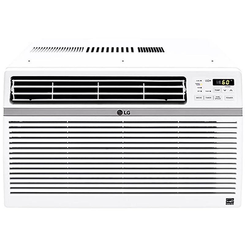 LG 8,000 BTU 340 Sq ft Window Air Conditioner with Remote Control, White, LW8016ER C1496