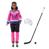 TH Hockey Doll, Black Hair