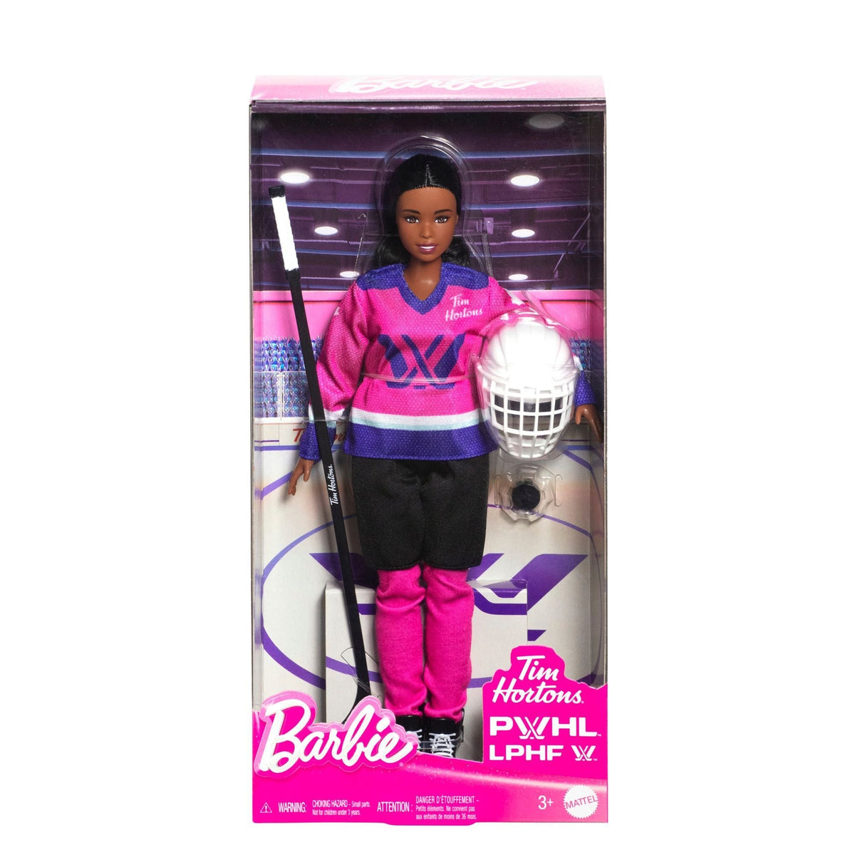 TH Hockey Doll, Black Hair