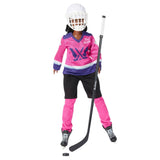 TH Hockey Doll, Black Hair