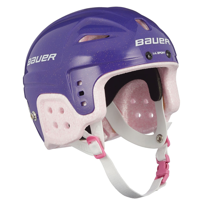 Lil' Sport Hockey Helmet, Youth, Purple & Pink C3746